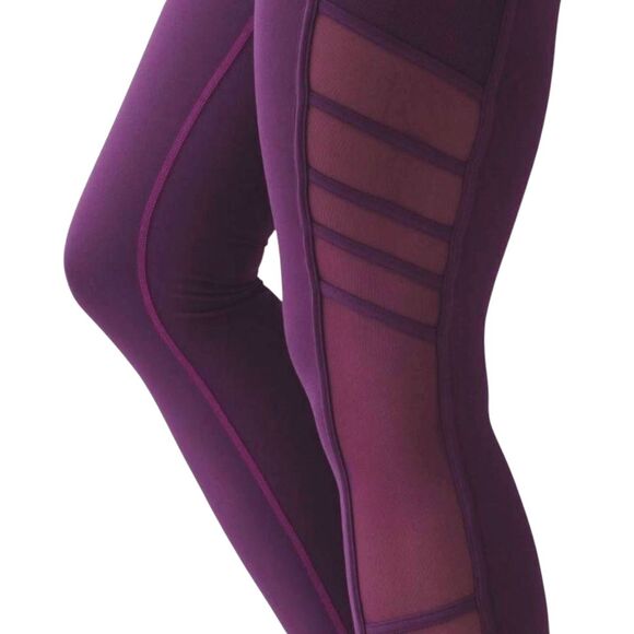 LULULEMON ATHLETICA Wild & Free Tight In Darkest Magenta Size 2 - Picture 4 of 7